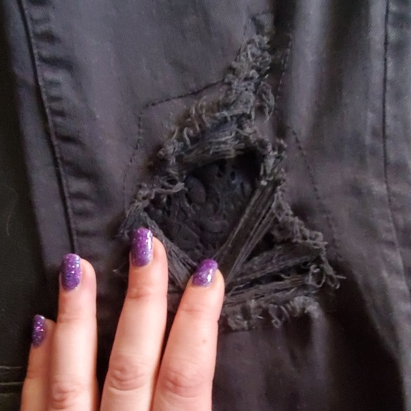 Lace detail Size 6 Jean's - Picture 2 of 3